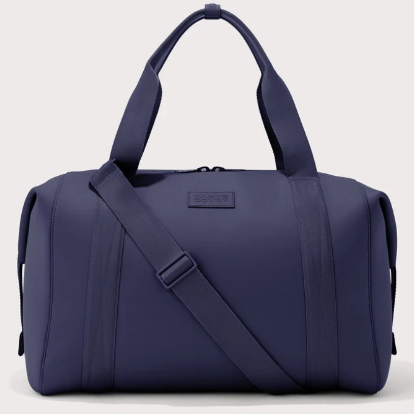 Dagne Dover Navy Blue Travel Duffel Bag
